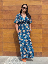Load image into Gallery viewer, Marina Smocked Dress - Navy Bliss
