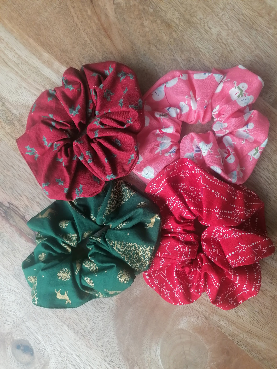 Christmas Scrunchies - Choose your fave!
